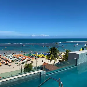  Apartamento Flat Beira Mar Com Varanda Em